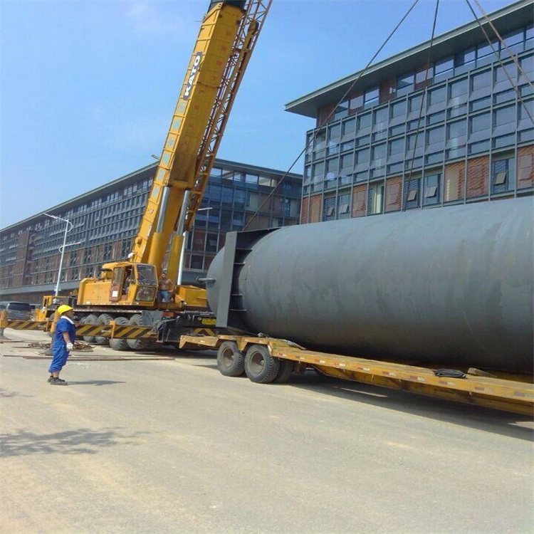 王场镇大型吊装作业